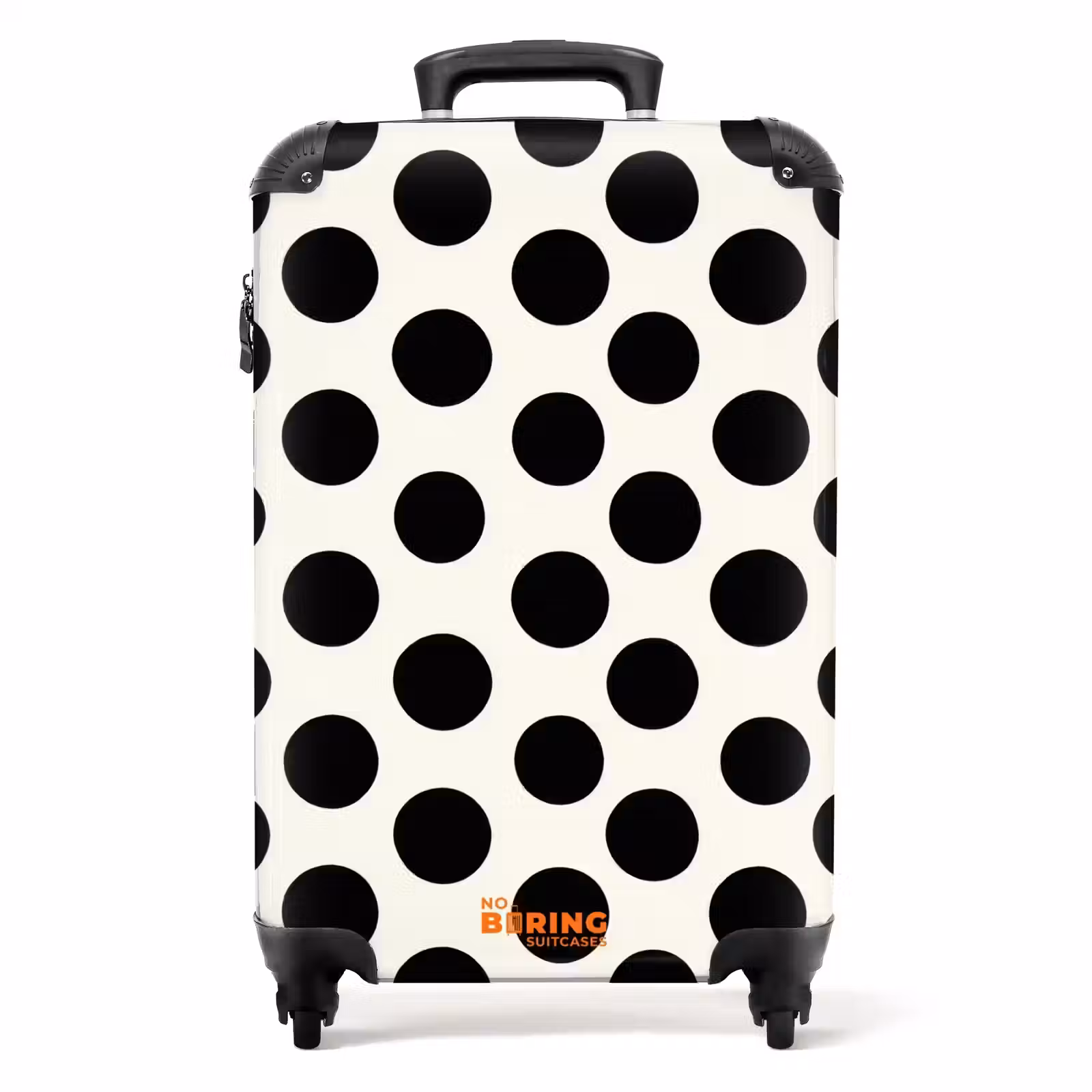 Valise - Classique - Pois - Noir — 1