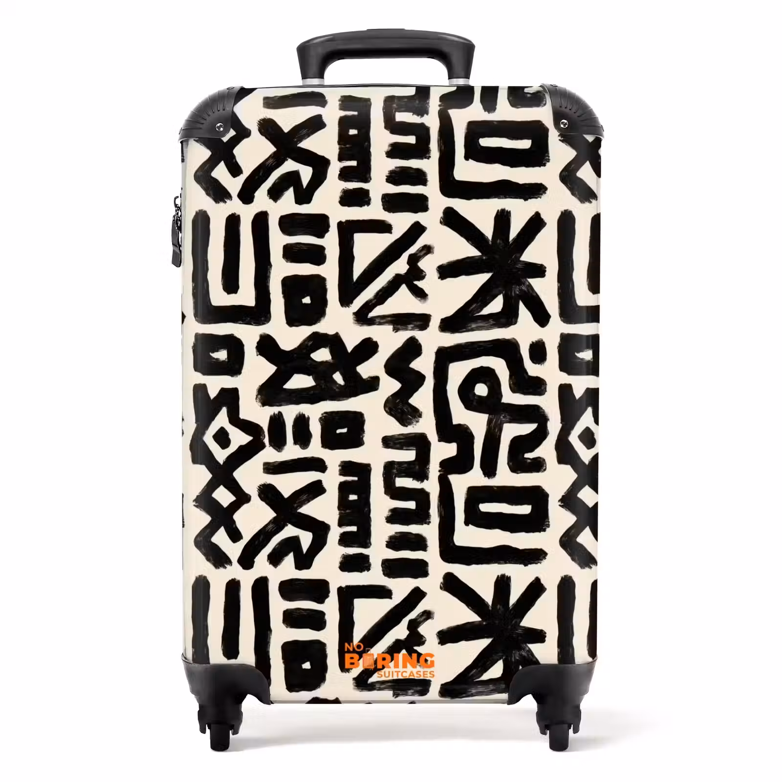 Valise - Géométrique - Figures - Noir — 1