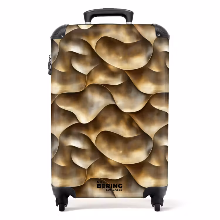 Valise - Abstrait - Antique - Or — 1