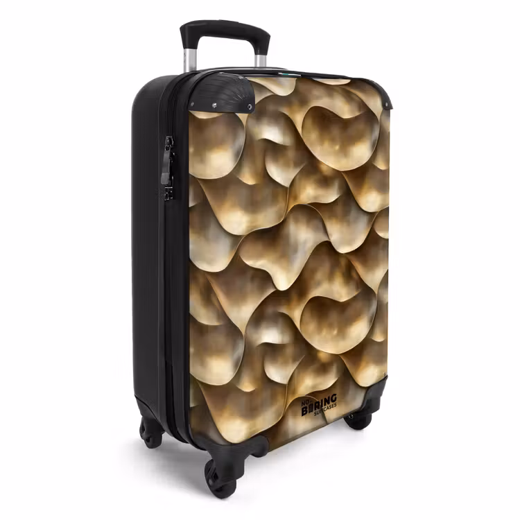 Valise - Abstrait - Antique - Or — 2