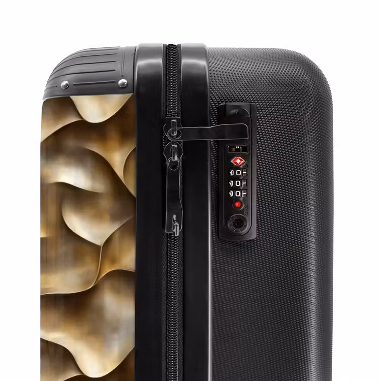 Valise - Abstrait - Antique - Or — 6