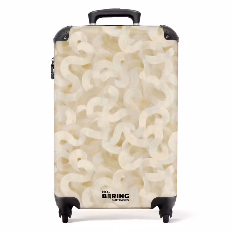 Valise - Abstrait - Lignes - Beige — 1