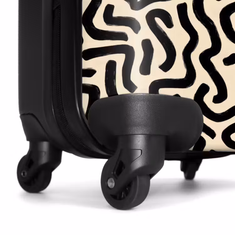 Valise - Abstrait - Lignes - Noir — 7