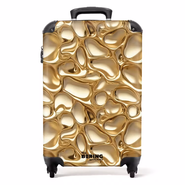 Valise - Abstrait - Moderne - Or — 1