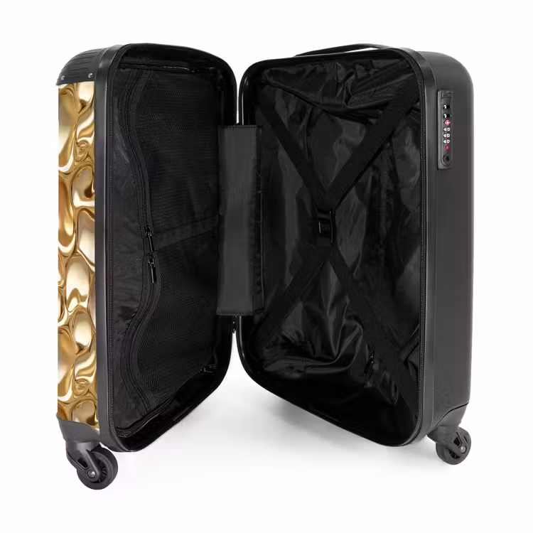 Valise - Abstrait - Moderne - Or — 5