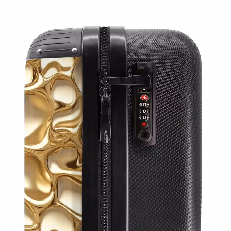 Valise - Abstrait - Moderne - Or — 6