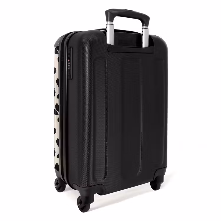 Valise - Abstrait - Motif - Noir — 4