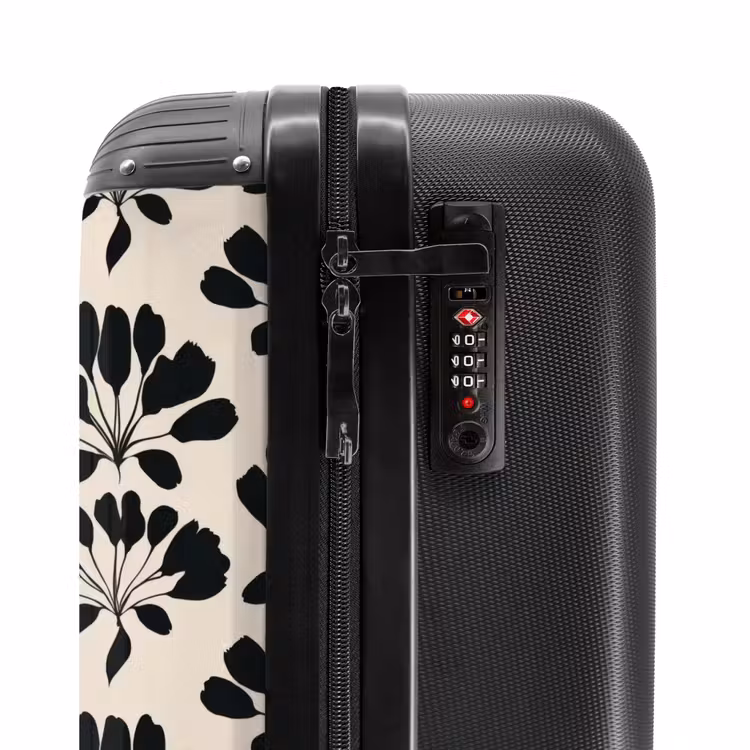 Valise - Abstrait - Motif - Noir — 6