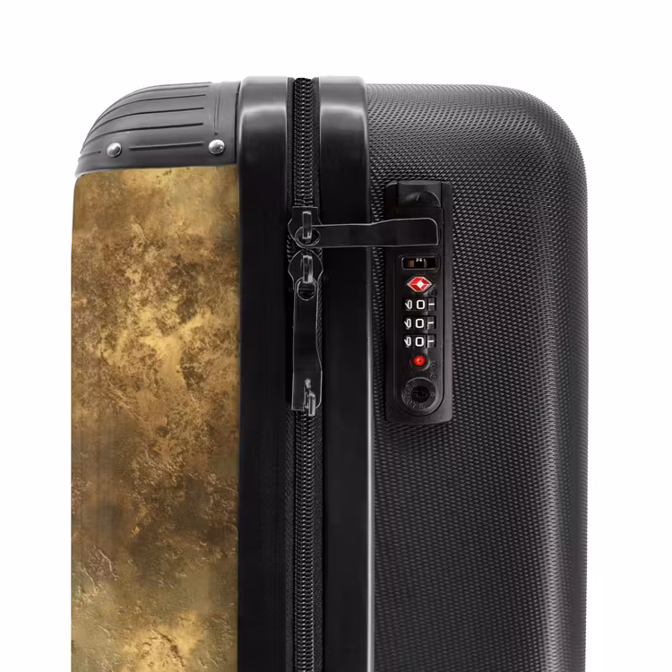 Valise - Antique - aspect métallique - Or — 6