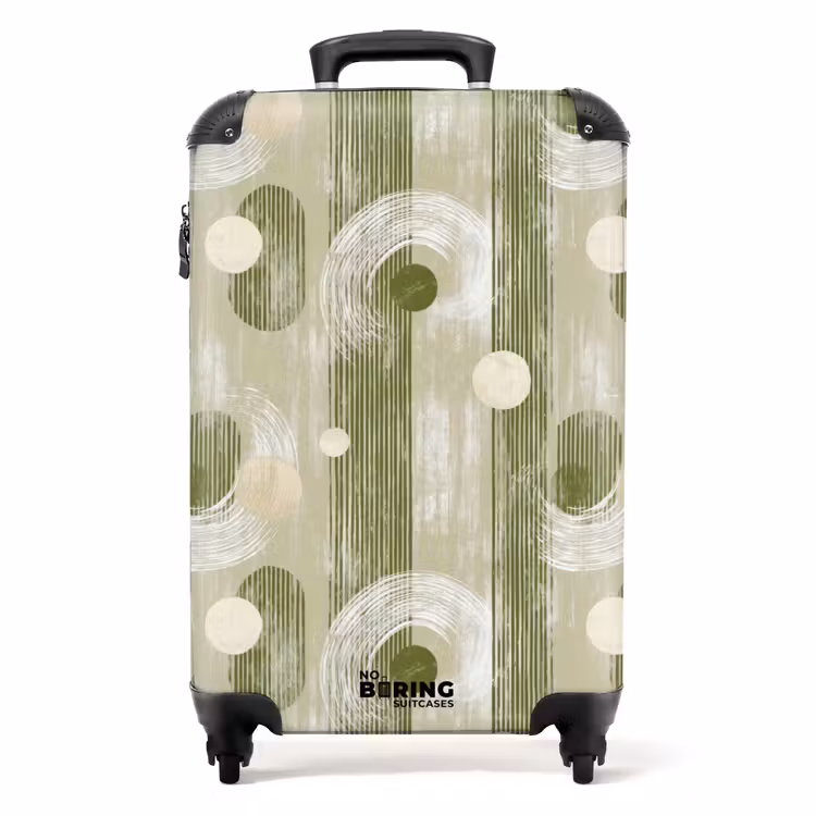 Valise - Artistique - Moderne - Vert — 1
