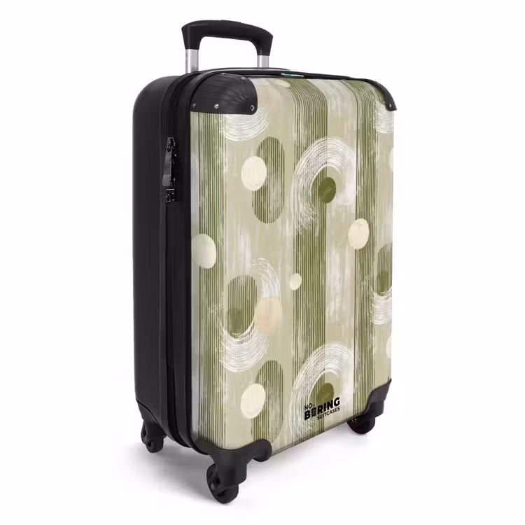 Valise - Artistique - Moderne - Vert — 2