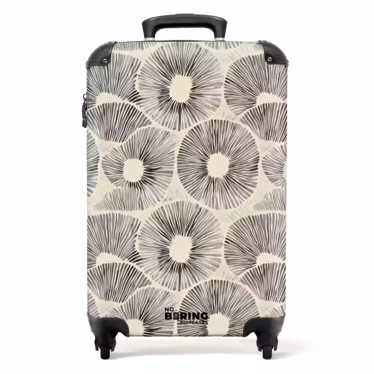 Valise - Cercles - Motif - Noir — 1