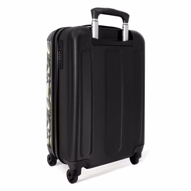 Valise - Classique - Botanique - Noir - Beige — 4