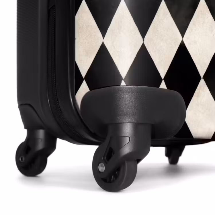 Valise - Classique - Motif - Noir — 7