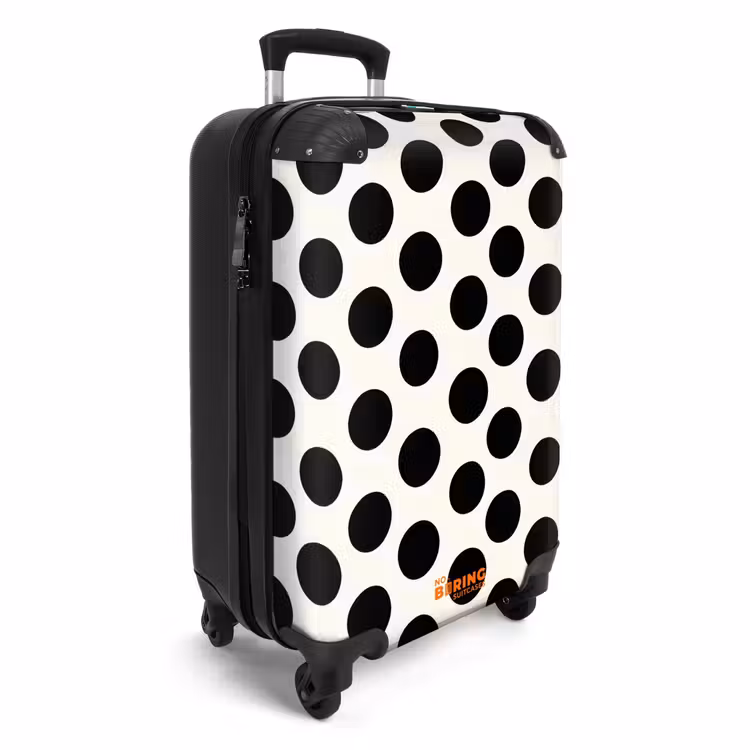 Valise - Classique - Pois - Noir — 2