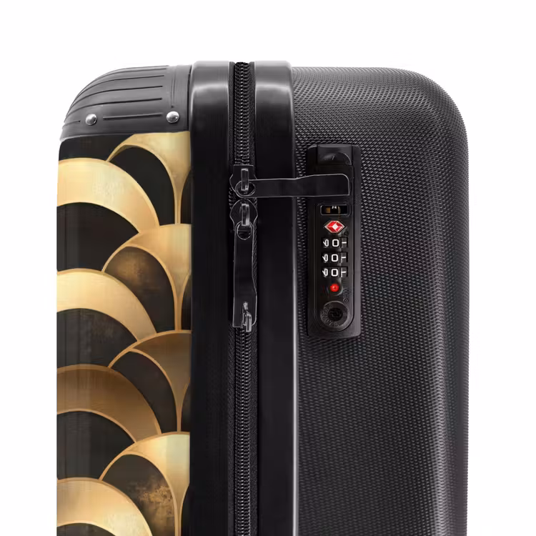 Valise - Écailles - Texture - Or — 6