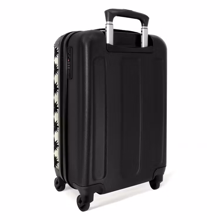 Valise - Étoiles - Géométrique - Noir — 4
