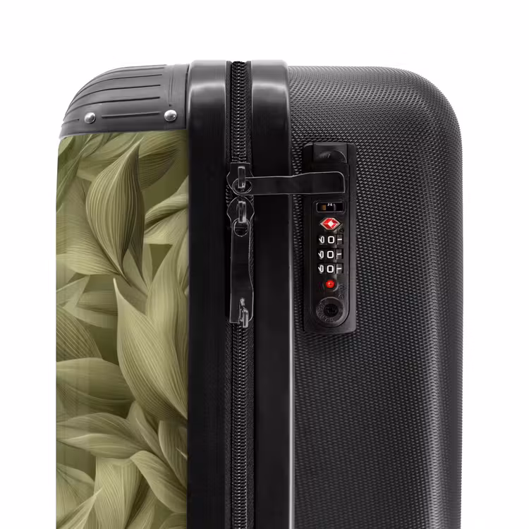 Valise - Feuilles - Moderne - Vert — 6