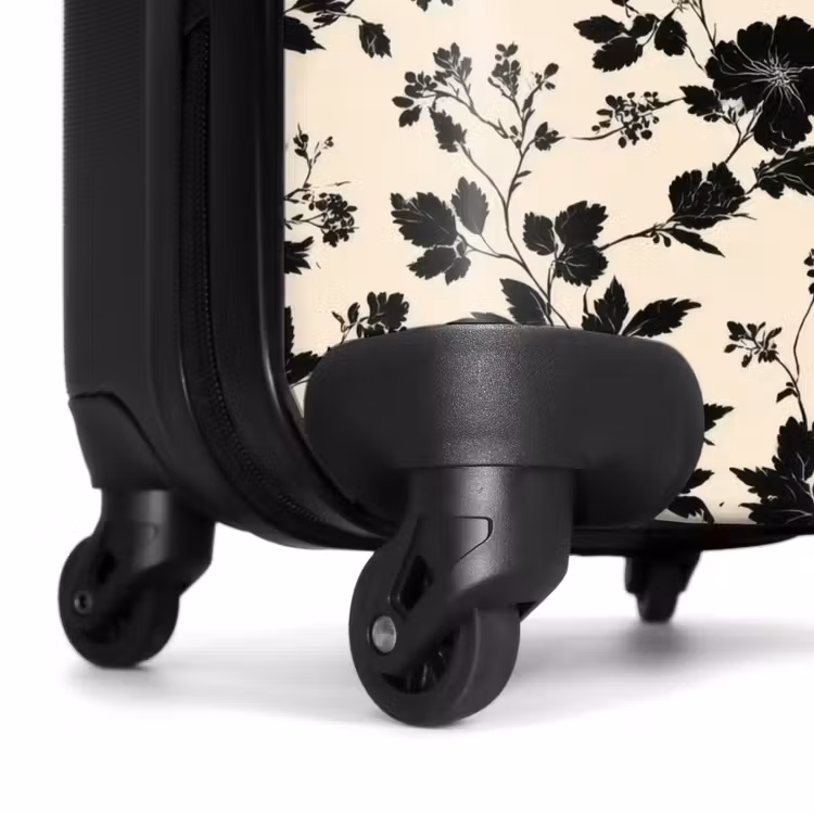 Valise - Fleurs - Motif - Noir — 7