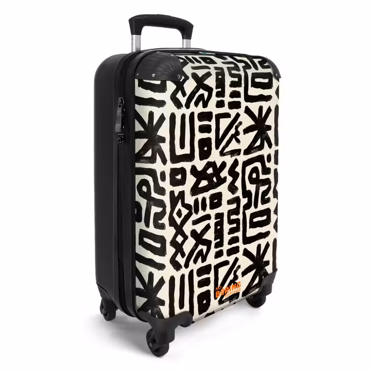 Valise - Géométrique - Figures - Noir — 2