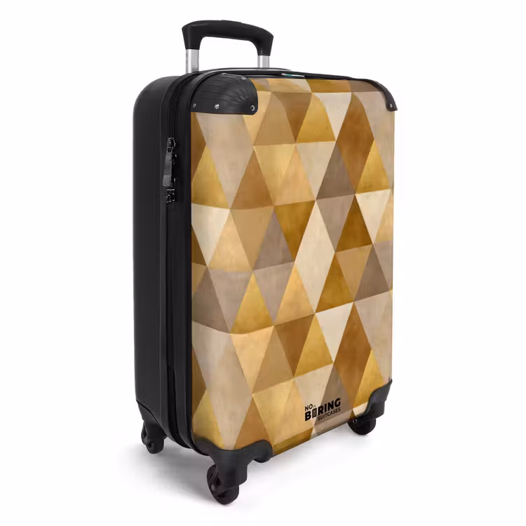 Valise - Géométrique - Triangle - Or — 2