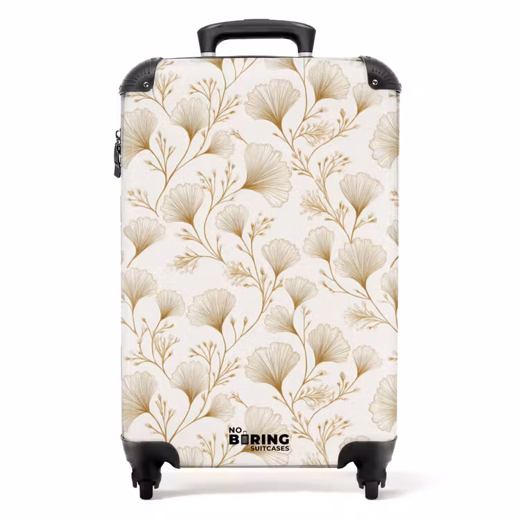 Valise - Ginkgo - Branches - Or — 1