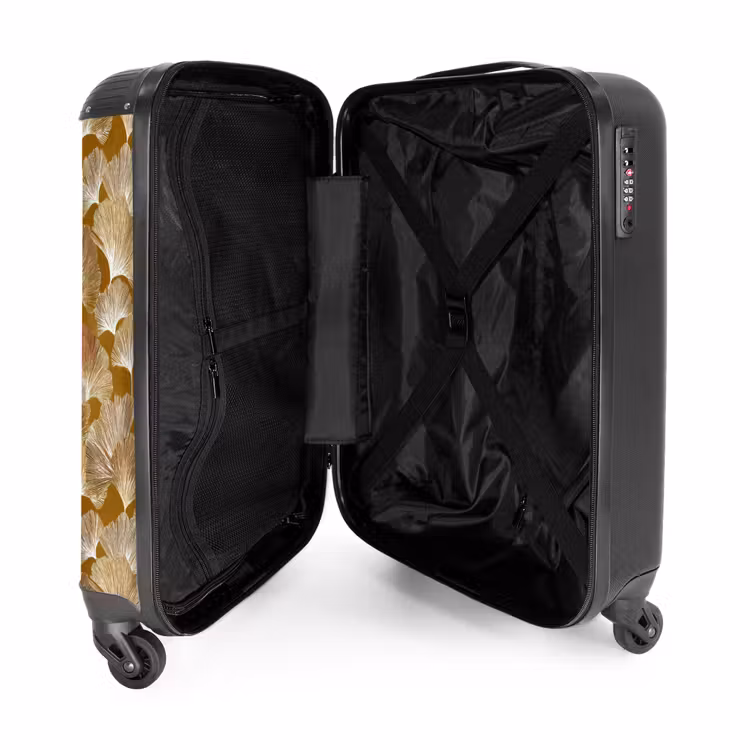 Valise - Ginkgo - Feuilles - Or — 5