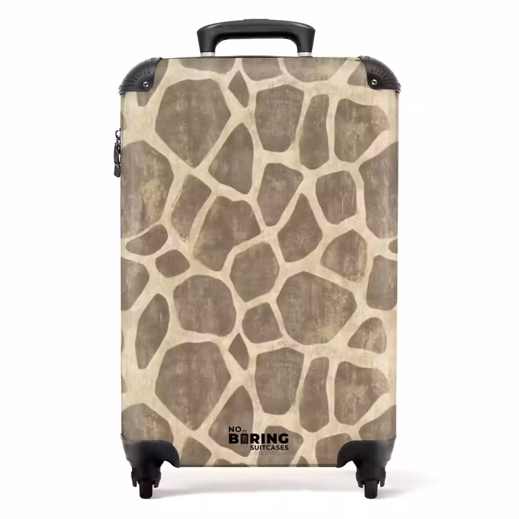 Valise - Girafe - Classique - Marron — 1