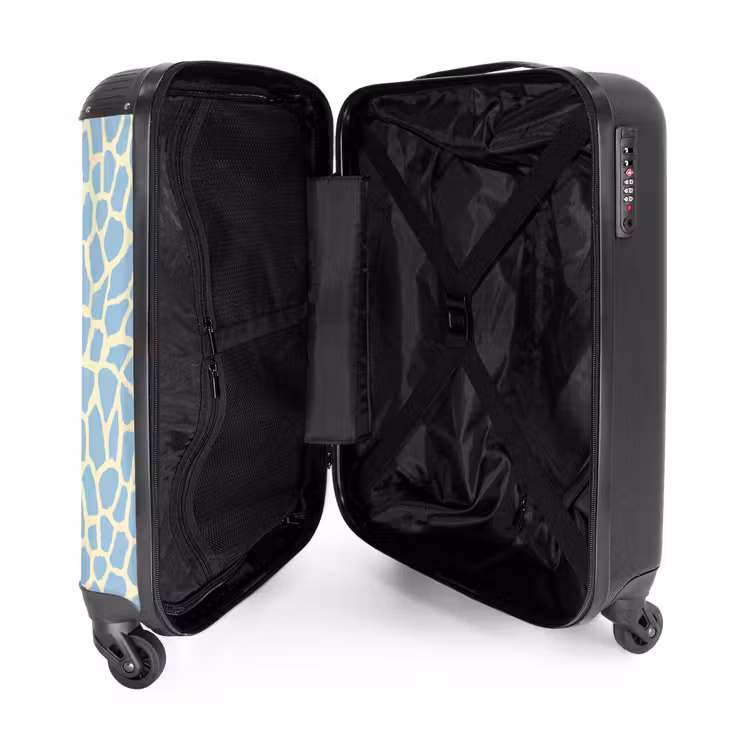 Valise - Girafe - Moderne - Bleu — 5