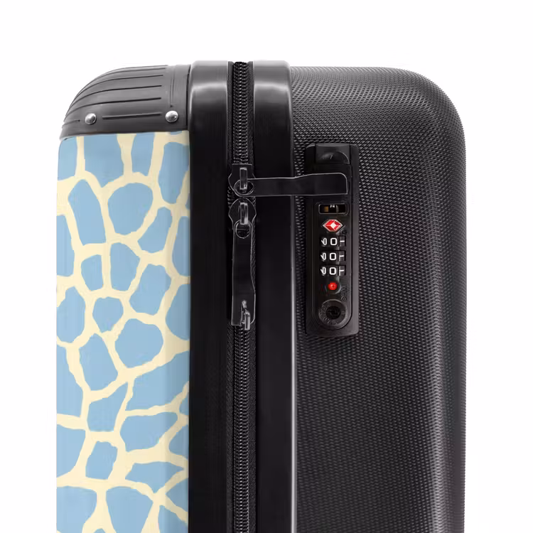 Valise - Girafe - Moderne - Bleu — 6