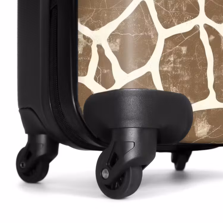Valise - Girafe - Motif - Beige - Brown — 7