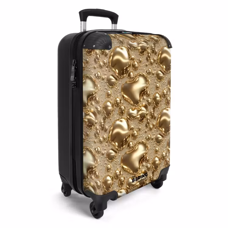 Valise - Gouttelettes - Organic - Gold — 2