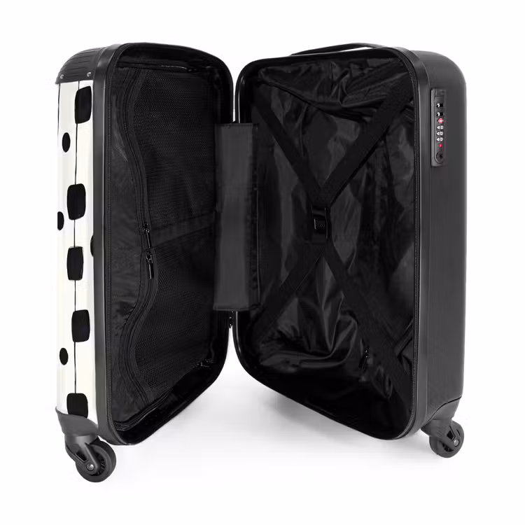 Valise - Graphique - Moderne - Noir — 5