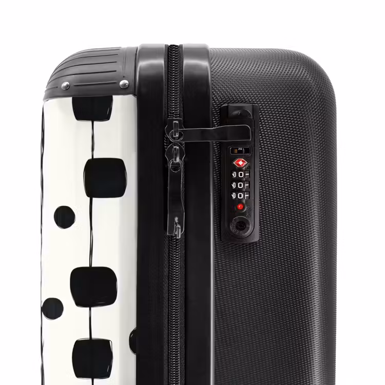 Valise - Graphique - Moderne - Noir — 6