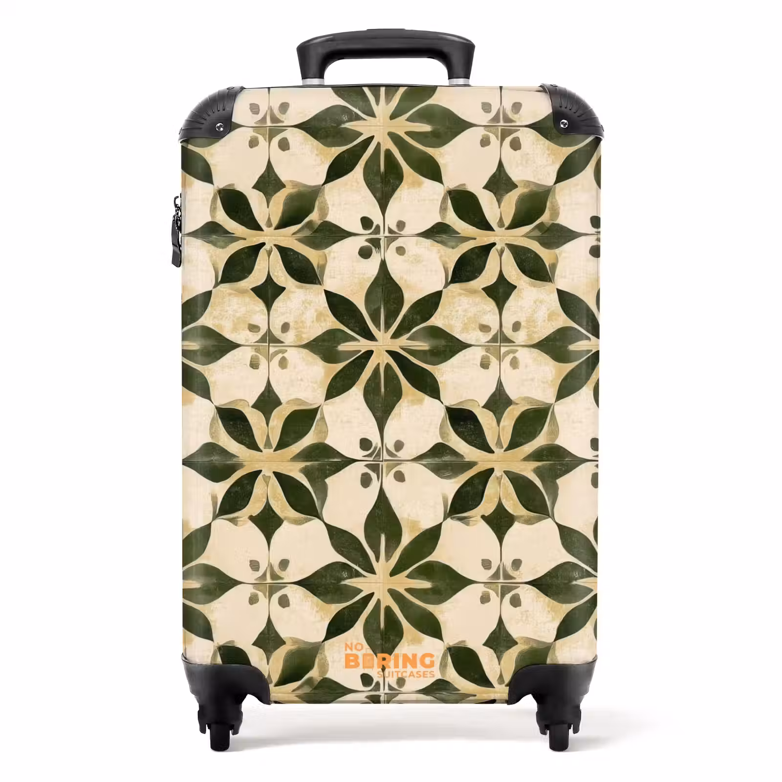Valise - Carrelage - Motif - Vert — 1