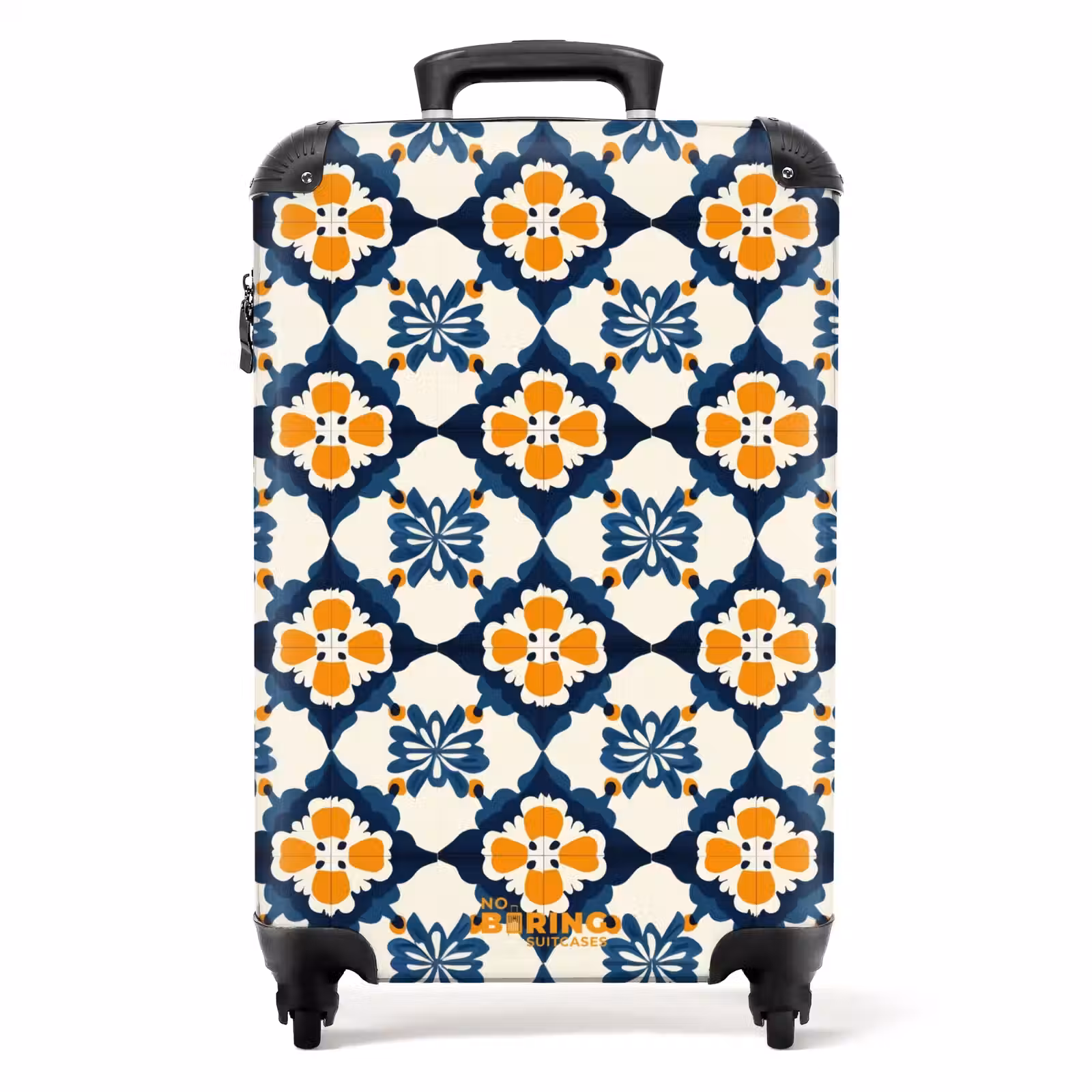 Valise - Classique - Géométrique - Bleu — 1
