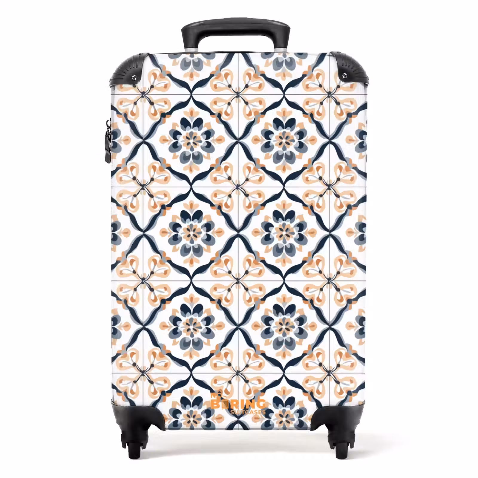 Valise - Forme de feuille - Motif - Coloré — 1