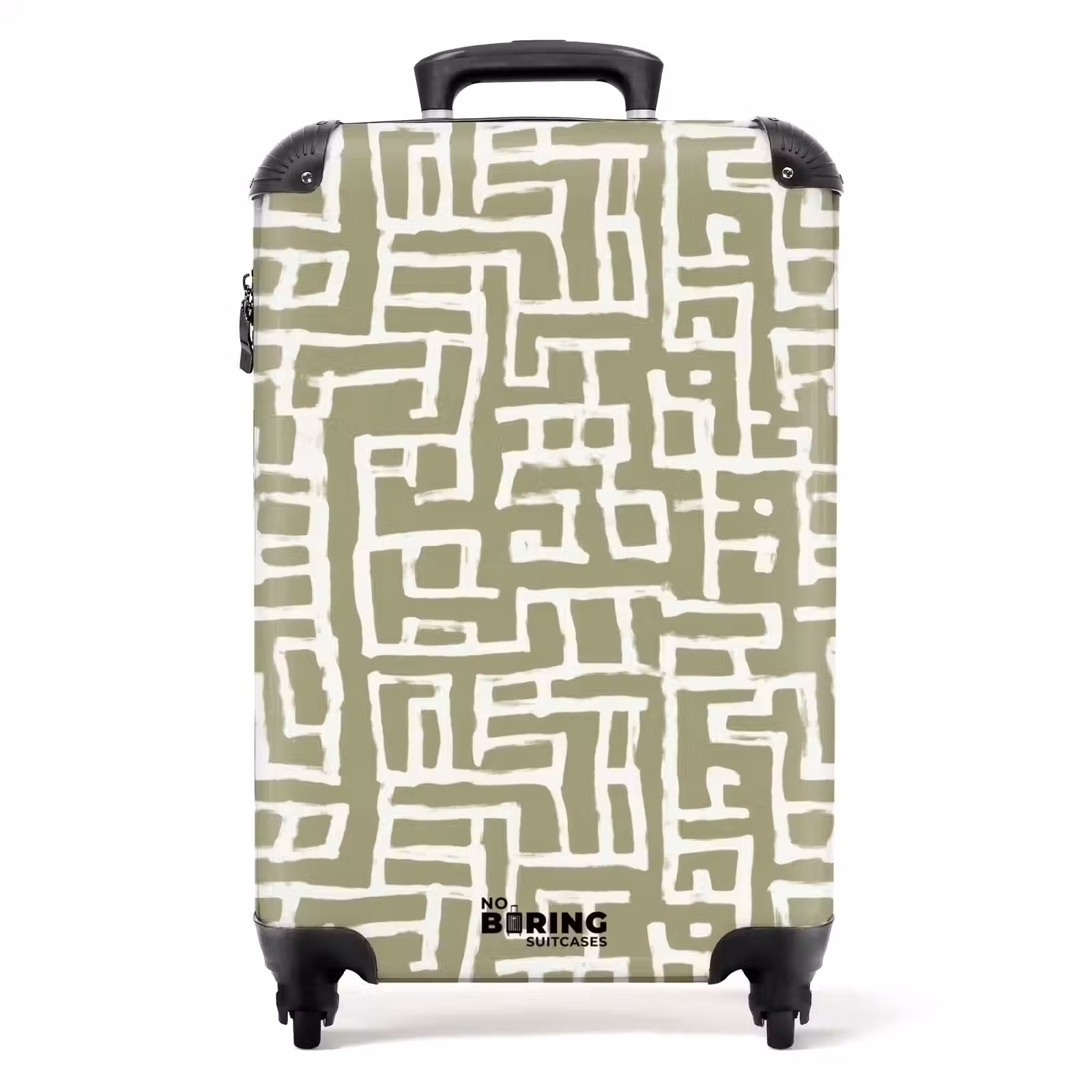 Valise - Graphique - Motif - Vert — 1