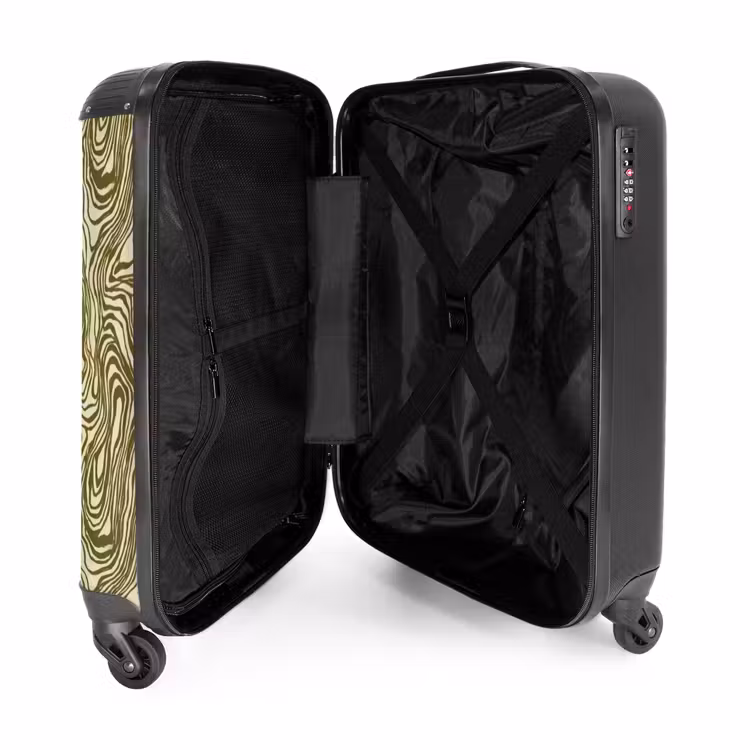 Valise - Abstrait - Marbre - Vert — 5