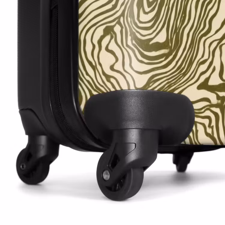Valise - Abstrait - Marbre - Vert — 7