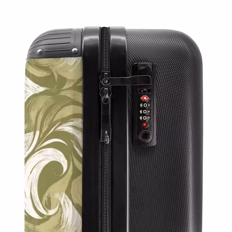 Valise - Abstrait - Texture - Vert — 6