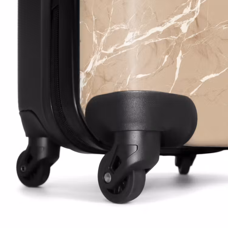 Valise - Beige - Marble - Organic - White — 7