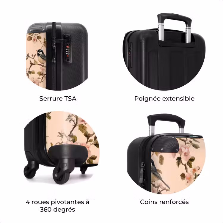 Valise - Blossom - Grande mésange - Rose — 8