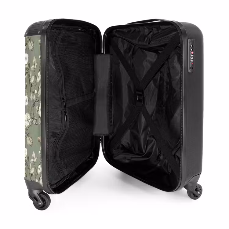 Valise - Botanique - Oiseaux - Vert — 5