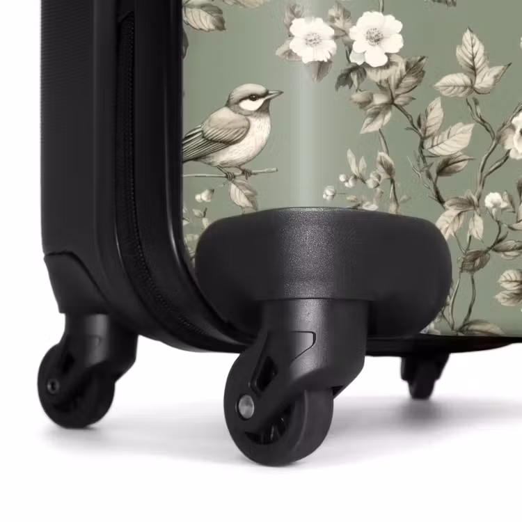 Valise - Botanique - Oiseaux - Vert — 7