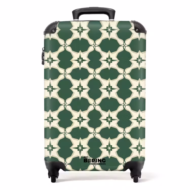 Valise - Carrelage - Classic - Vert — 1