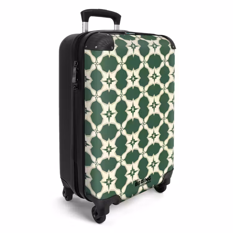 Valise - Carrelage - Classic - Vert — 2