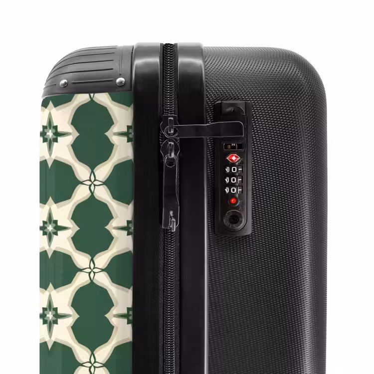 Valise - Carrelage - Classic - Vert — 6