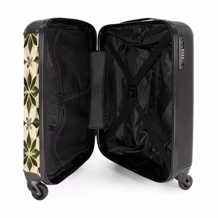 Valise - Carrelage - Motif - Vert — 5