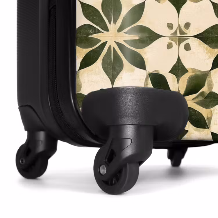 Valise - Carrelage - Motif - Vert — 7